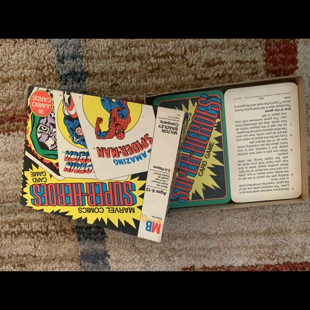 Vintage Marvel Cards